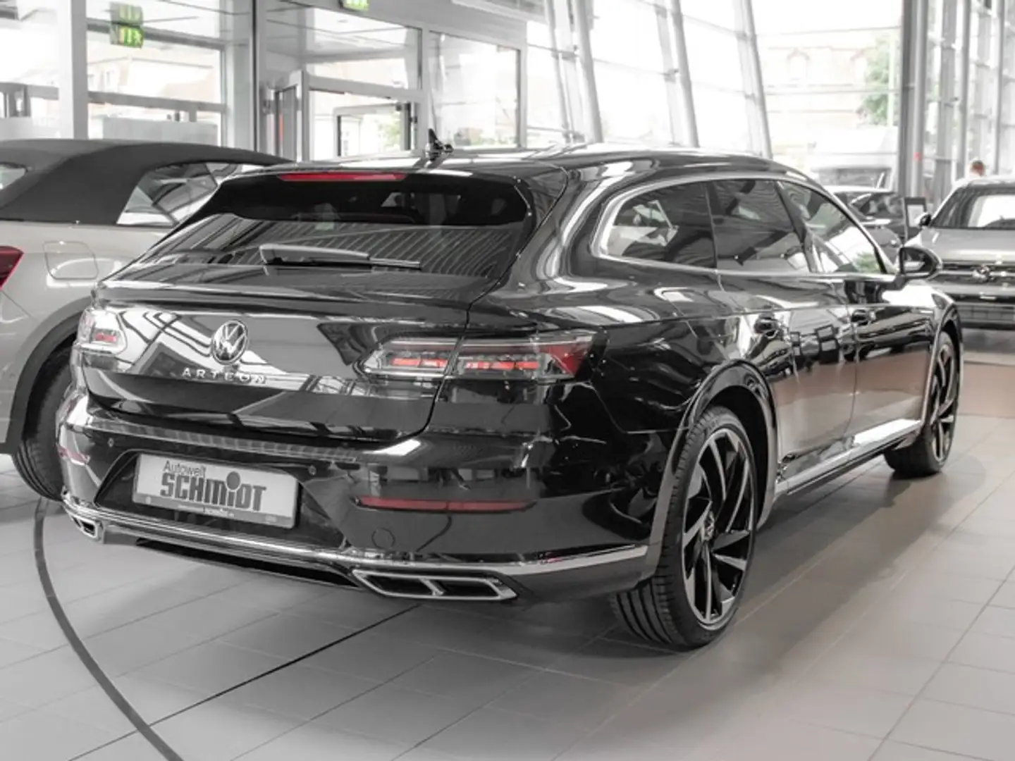 Volkswagen Arteon Shooting Brake R-Line 2,0 TSI 7-Gang DSG LEDER-... Negro - 2