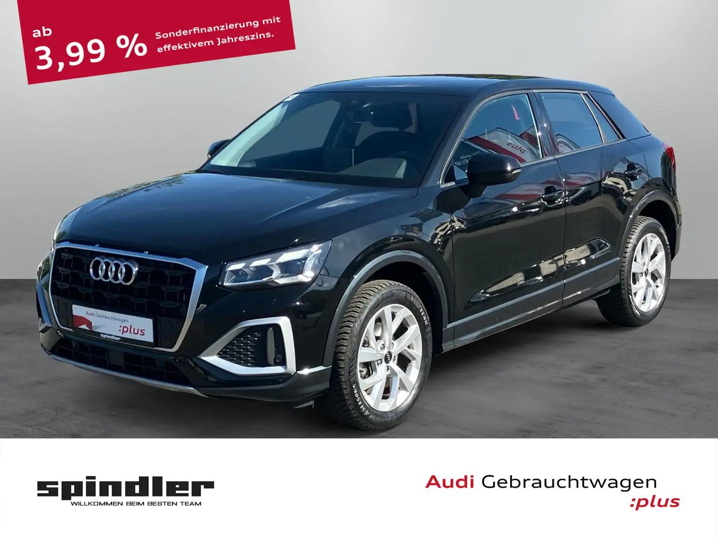 Audi Q2 advanced 35 TFSI S-tronic / Navi, Matrix, AHK Schwarz - 1