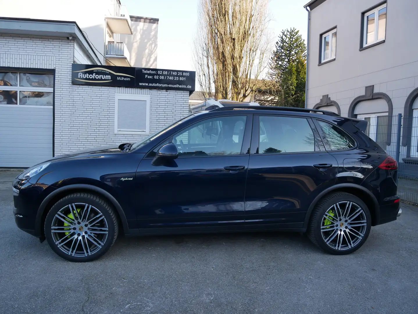Porsche Cayenne S E-Hybrid PDLS Pano Bose Navi 21ALU elekt.AHK Kam Bleu - 2