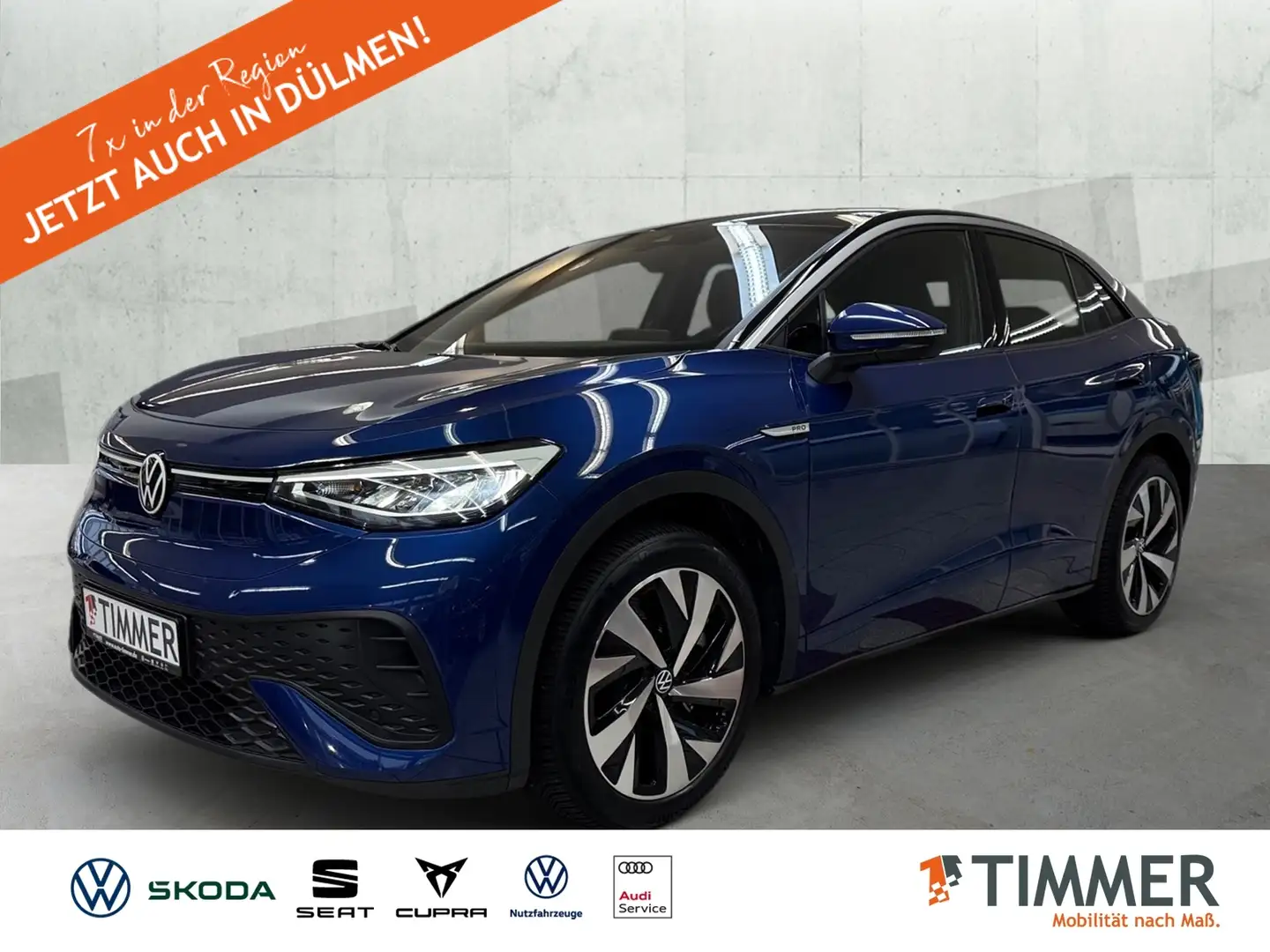 Volkswagen ID.5 PRO 82 kWh +AHK +360° +CARPLAY +20" +LED +ACC +NA Bleu - 1