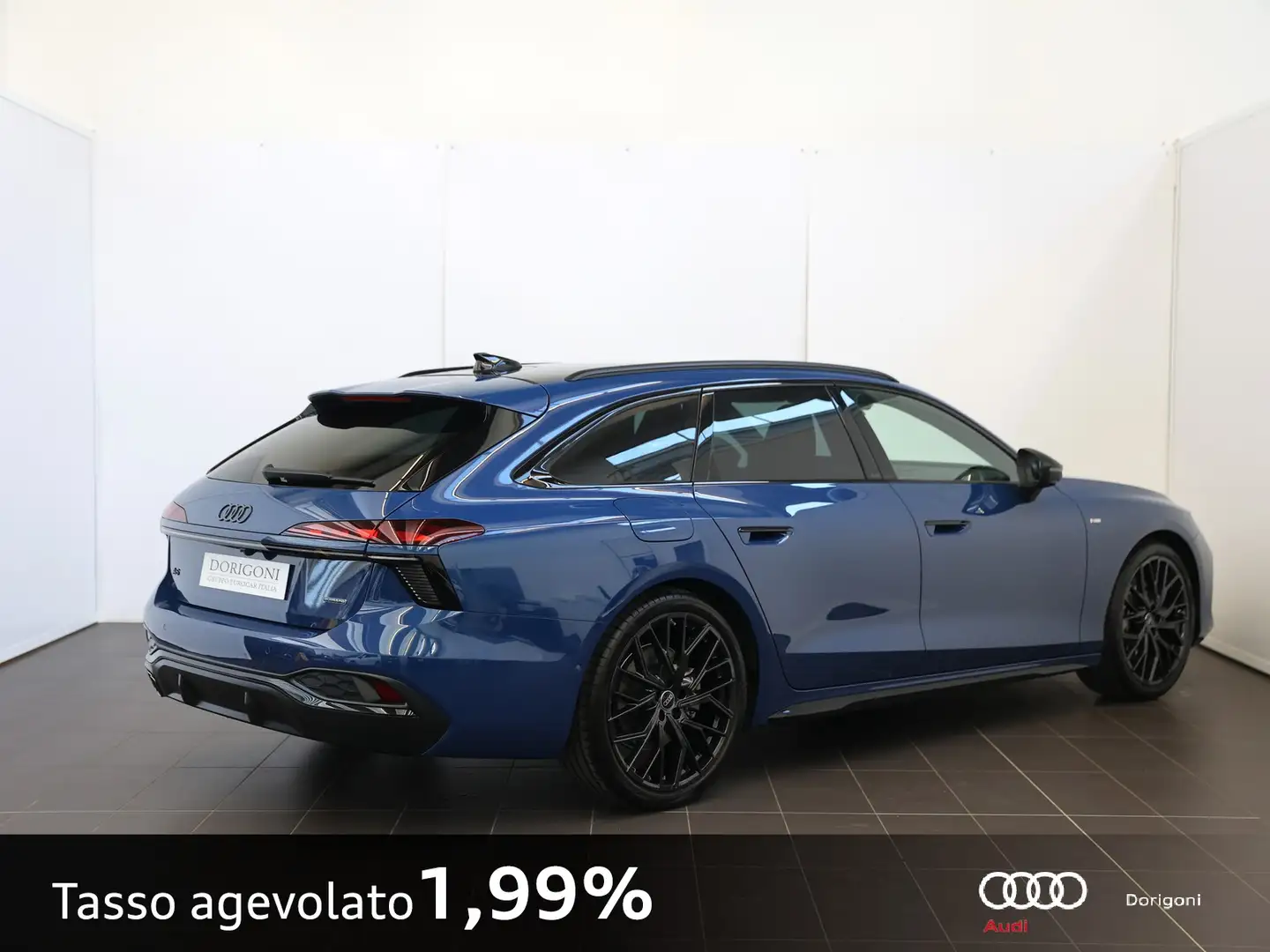 Audi A6 avant 2.0 tdi mhev + s line edition quattro 204cv Modrá - 2