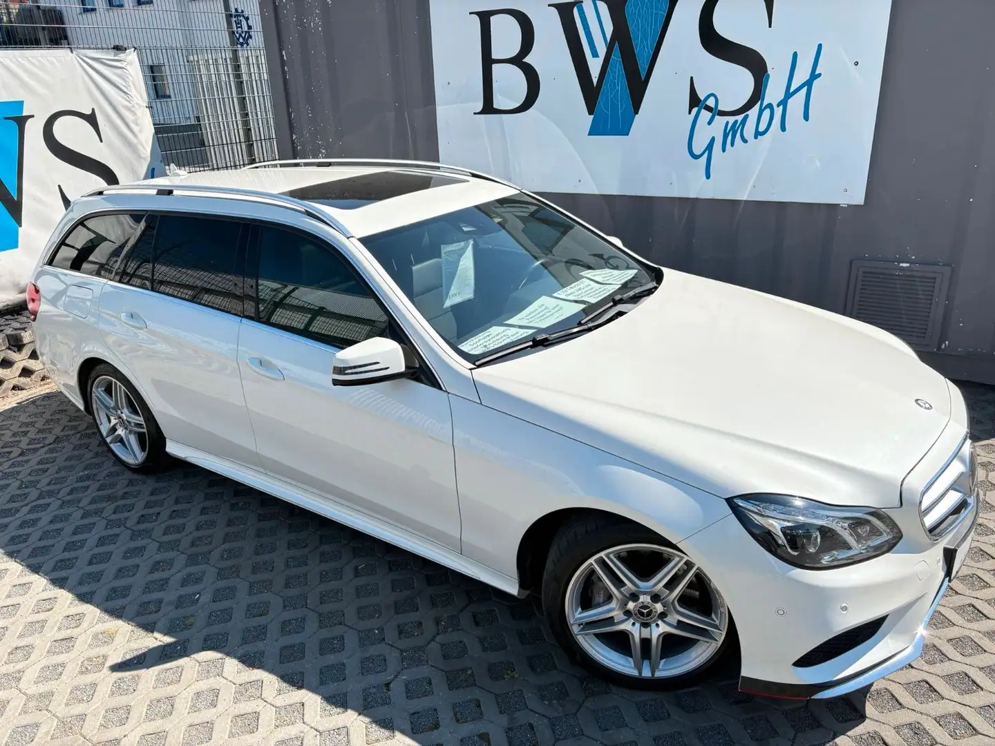 Mercedes-Benz E 350 T BT 4M AMG-L./Distr/Standh/Hub-SD*Kamera Blanco - 2