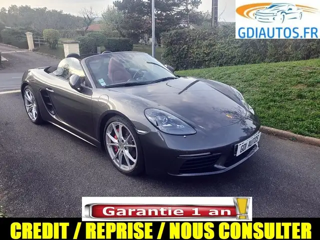 Porsche Boxster 718 S 350 ch PDK Garantie 1 An Reprise Possible