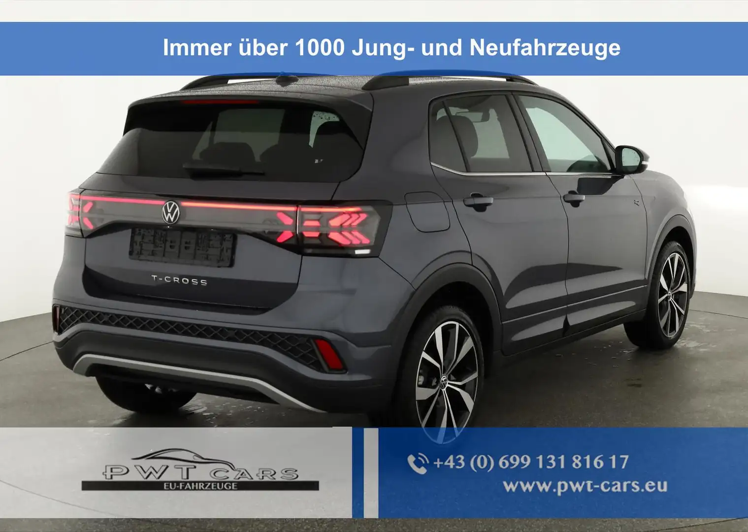 Volkswagen T-Cross 1.5 TSI 110 kW R-Line DSG R-Line, IQ.Light, Nav... Grau - 1