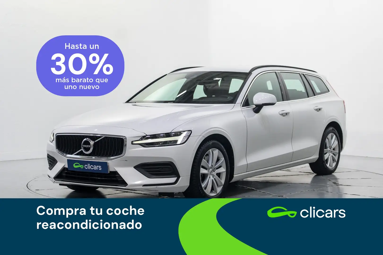 Volvo V60 B4 Core Aut. Blanc - 1