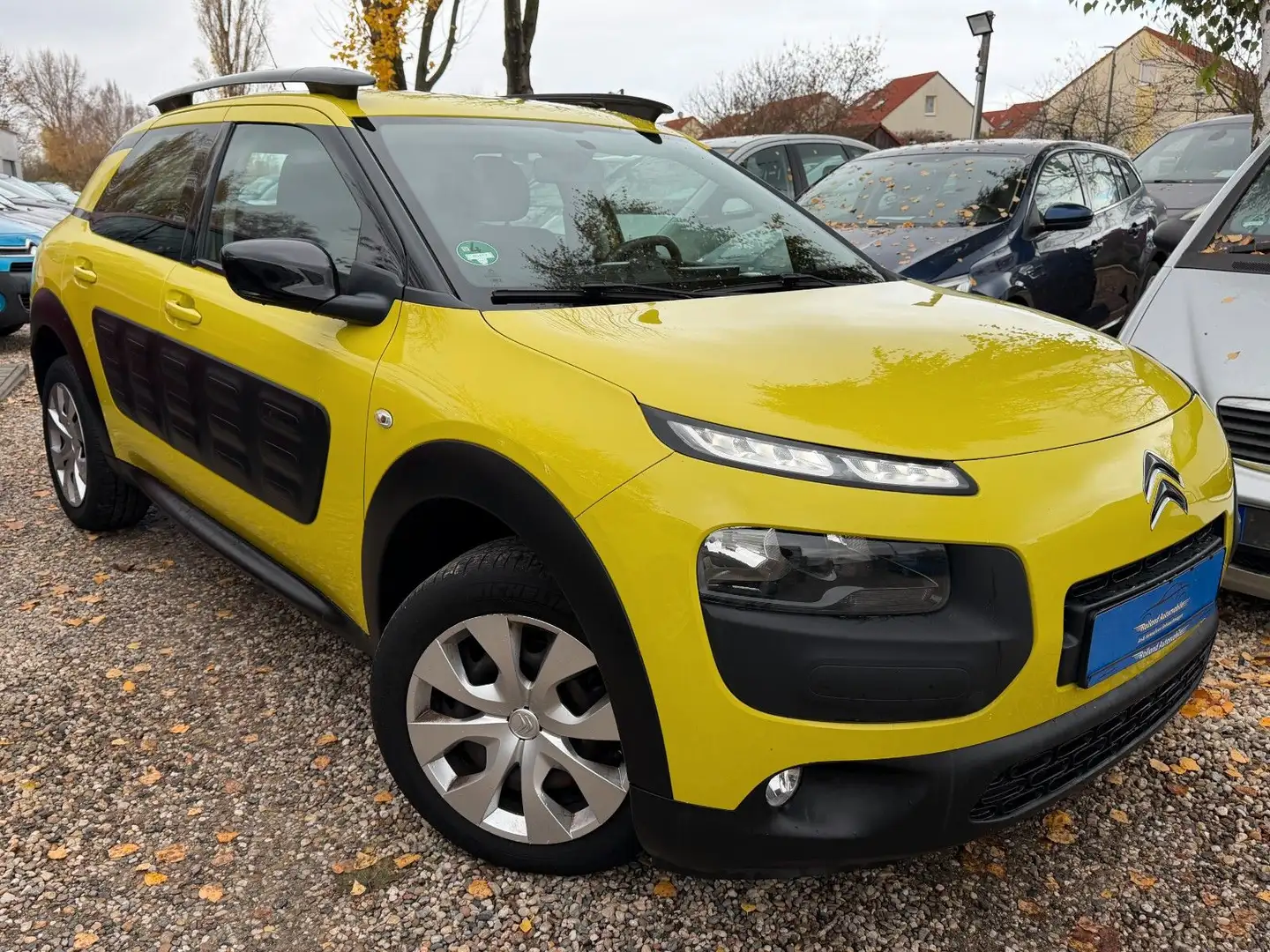 Citroen C4 Cactus Feel*Klima*SHZ*Kamera*84.TKM*TÜV NEU Gelb - 1