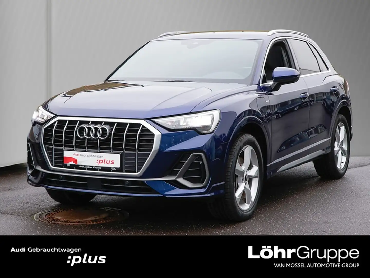 Audi Q3 45 TFSI e S line Navi Virtual+ 360° AHK Blau - 1