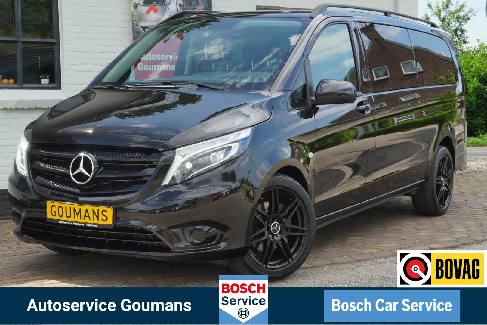 Mercedes-Benz Vito 116 CDI Extra Lang 19'' Dubbel cabine LED Cruise C Noir - 1