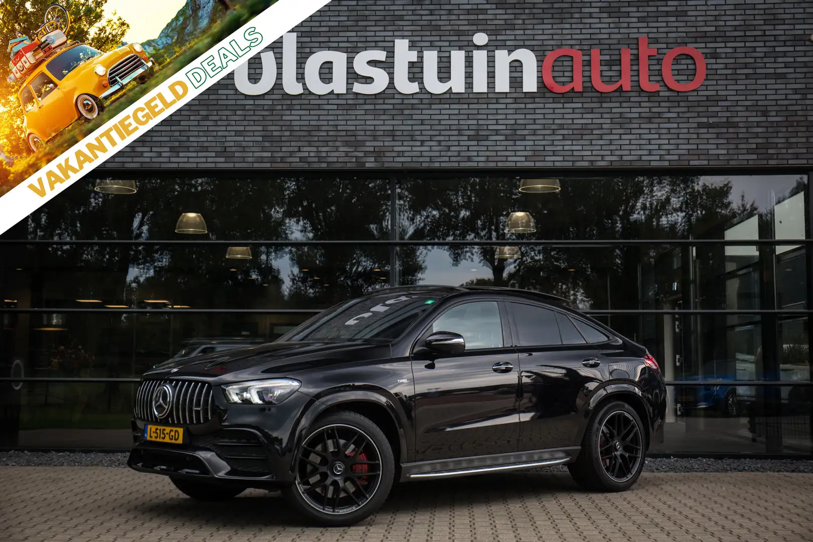 Mercedes-Benz GLE 53 AMG Coupé 4MATIC+ Ultimate , Pano dak, Adap. cruise, B Fekete - 1