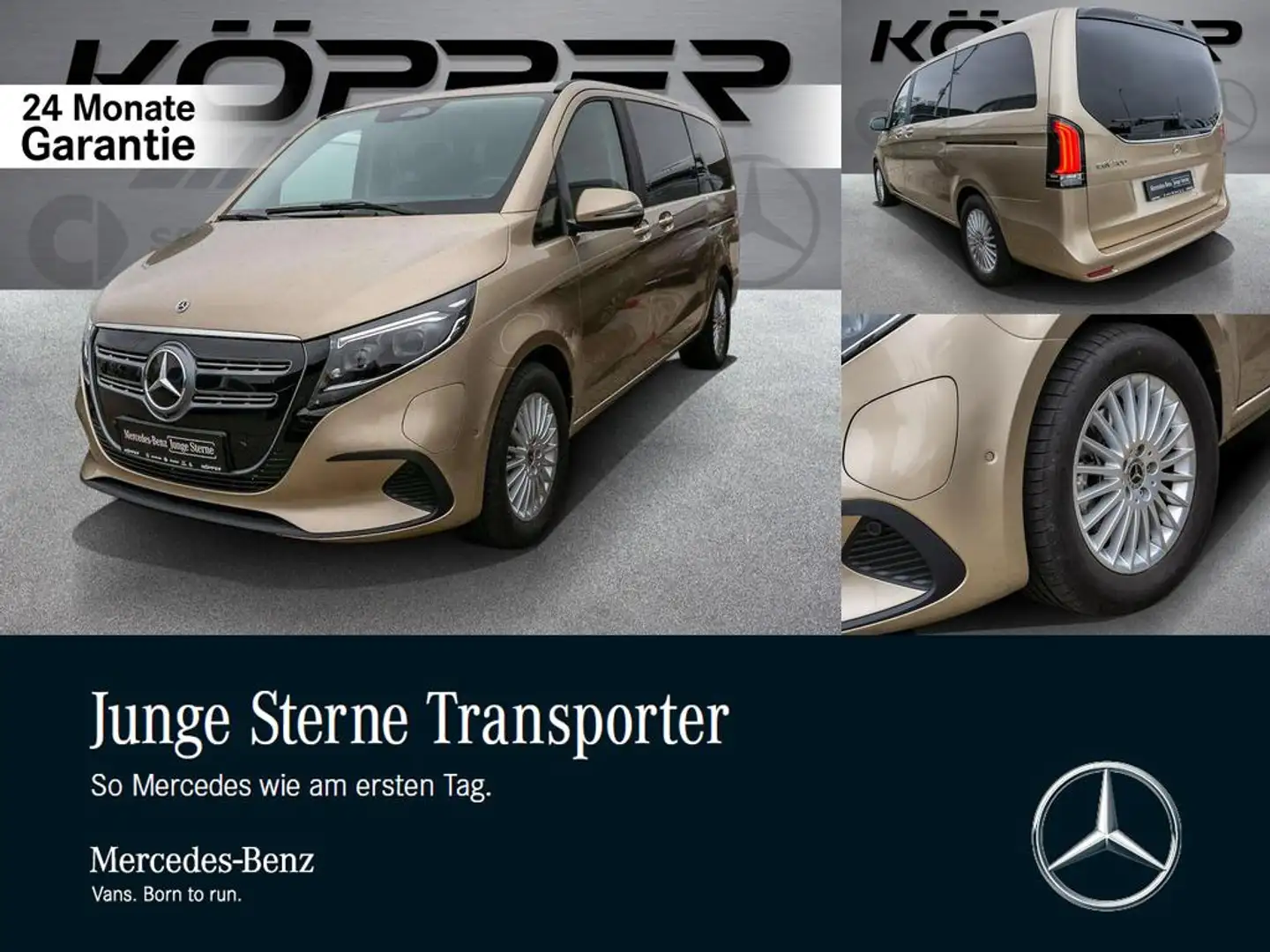 Mercedes-Benz EQV 300 L Akustik-Park + Spiegelpaket Distronic Bronze - 1