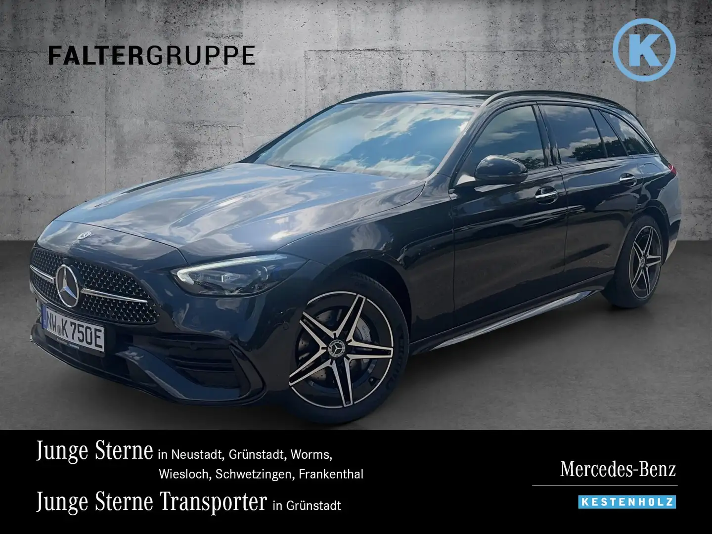 Mercedes-Benz C 300 C 300 de T AMG+NIGHT+360+DISTRO+PANO+SOUND+GUARD Grau - 1
