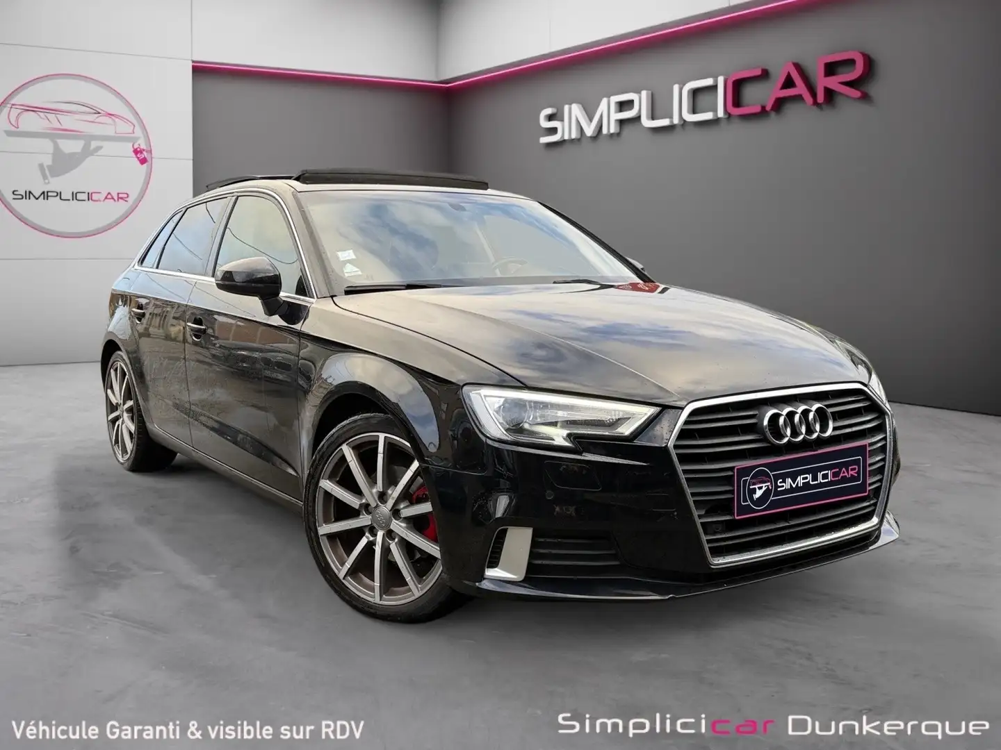 Audi A3 2.0 TDI 150 Design Luxe Noir - 1
