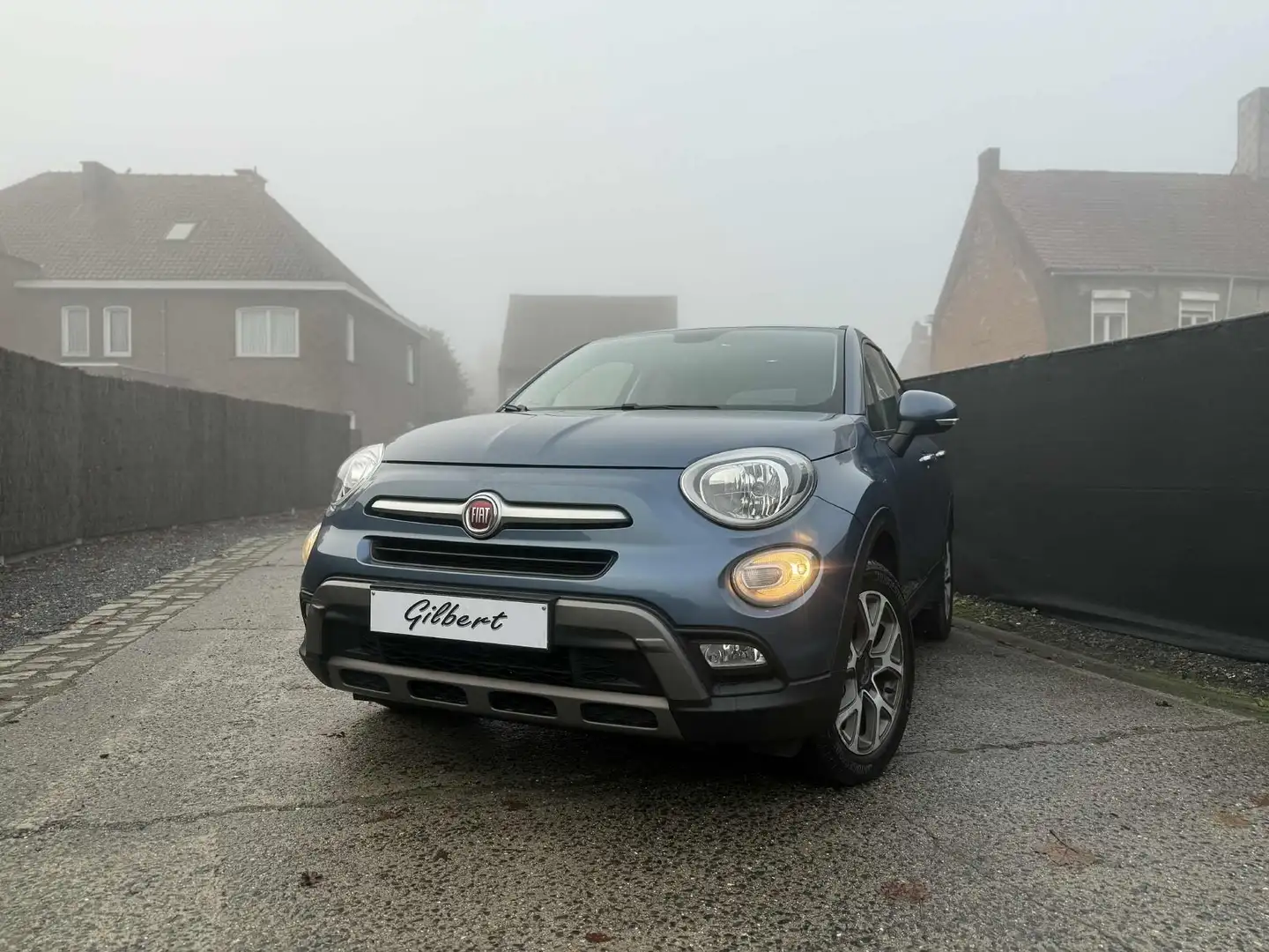 Fiat 500X 500X 1.6 NAVI-LEDER-CRUISE Blauw - 1