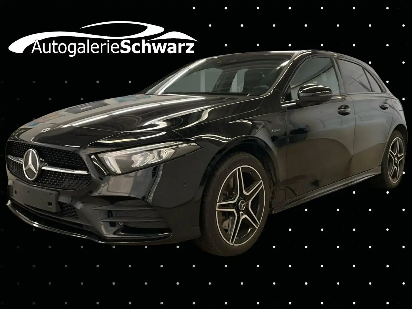 Mercedes-Benz A 250 e 8G AMG NIGHT AUGR+TOTW NAV+KAM AMB BURMST Noir - 1