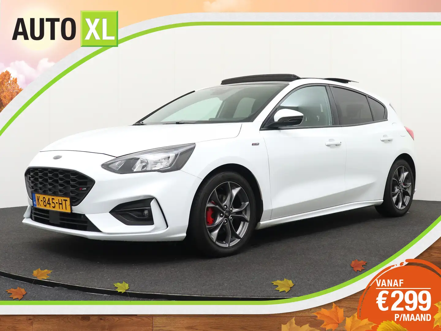 Ford Focus 125 PK MHEV ST Line X Pano-dak Camera Climate Adap Wit - 1