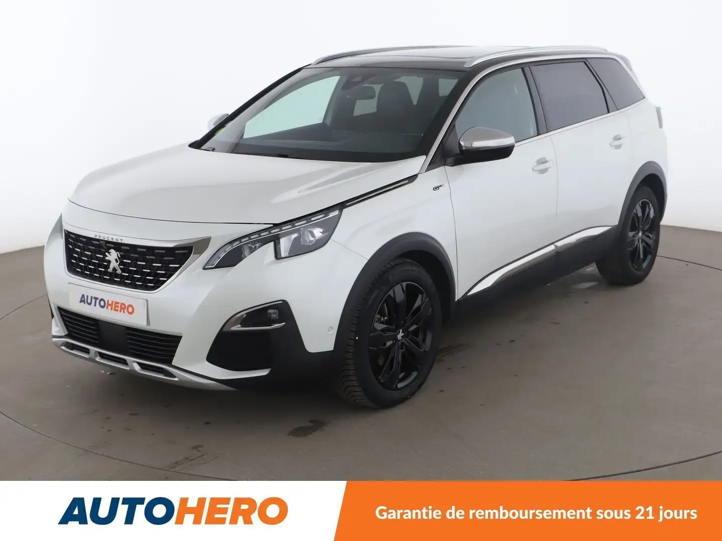 Peugeot 5008 2.0 Blue-HDi GT EAT6 Blanc - 1
