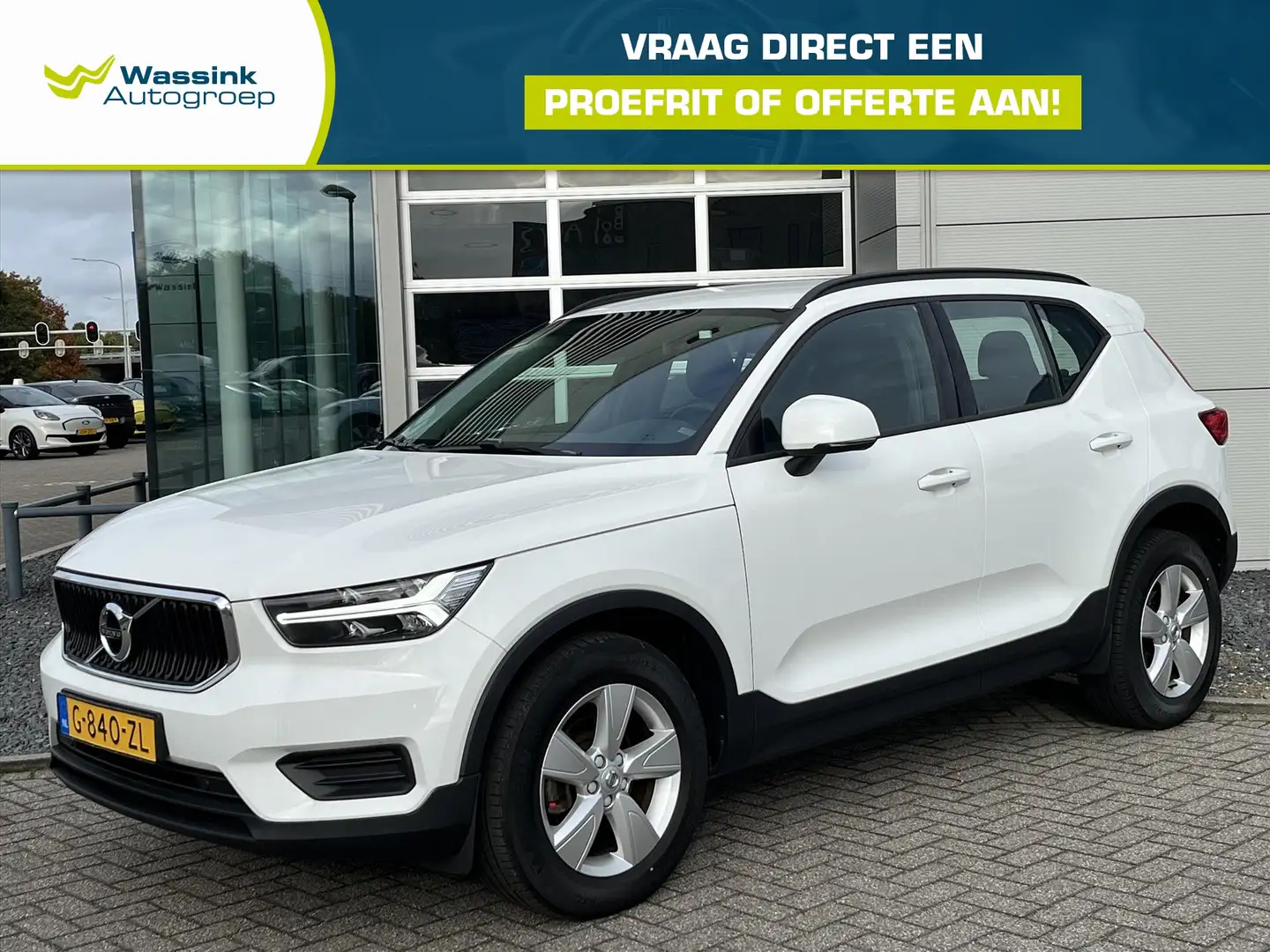 Volvo XC40 T3 163pk Automaat | Bluetooth | Carplay/Android Au Blanc - 1
