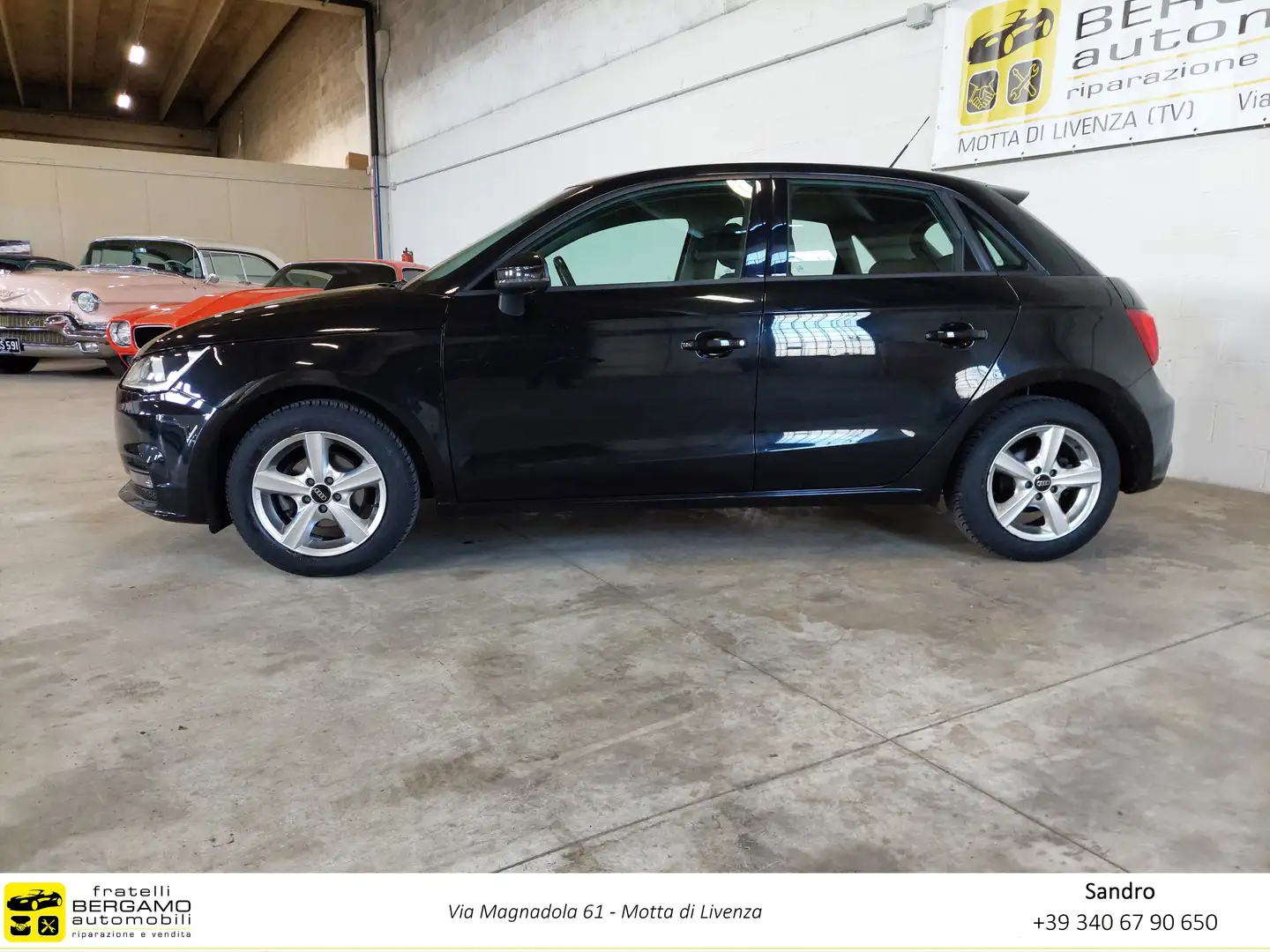 Audi A1 Sportback 1.0 tfsi ultra 95cv NEOPATENTATI Noir - 2
