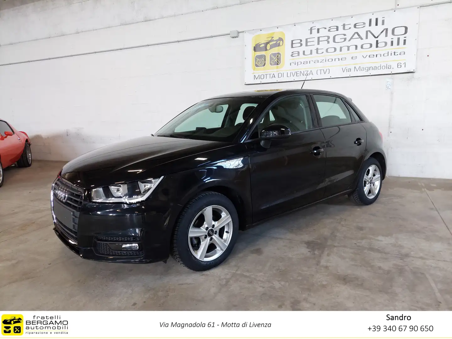 Audi A1 Sportback 1.0 tfsi ultra 95cv NEOPATENTATI Noir - 1