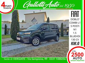 COMBI 5posti N1 L1 1.5 diesel 130CV + IVA - SENZA