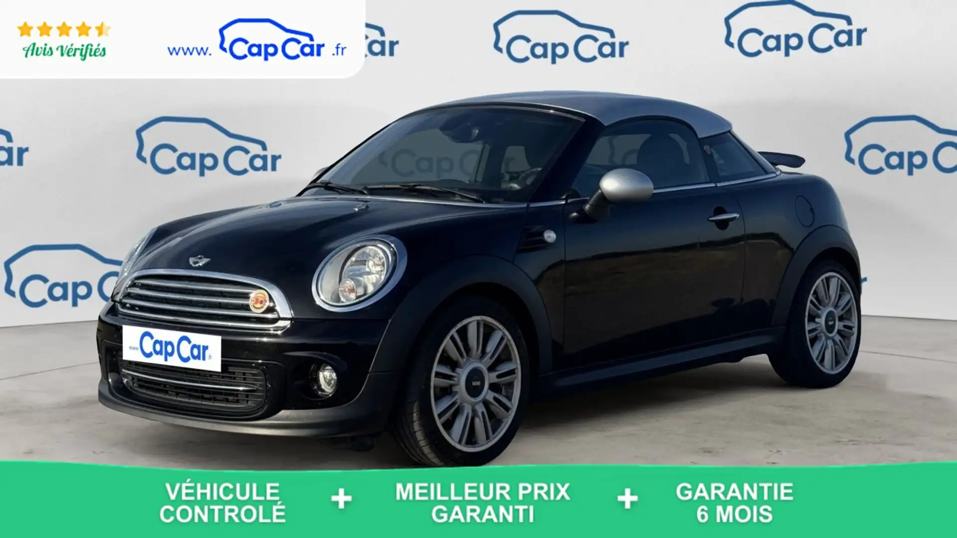 MINI 1.6 122 Steptronic6 Cooper Noir - 1