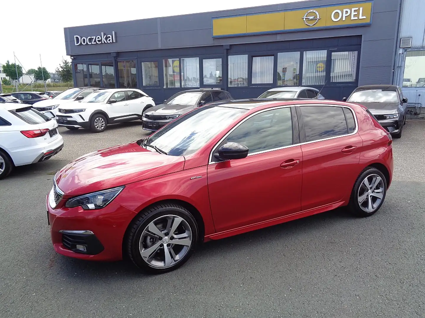 Peugeot 308 1,5 BlueHDI 130 GT Line S&S EAT8 Aut. Rouge - 1