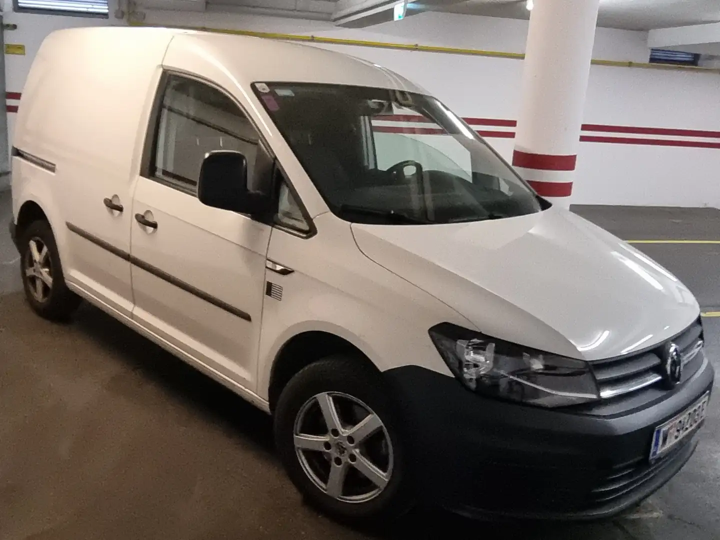 Volkswagen Caddy Kasten Weiß - 2