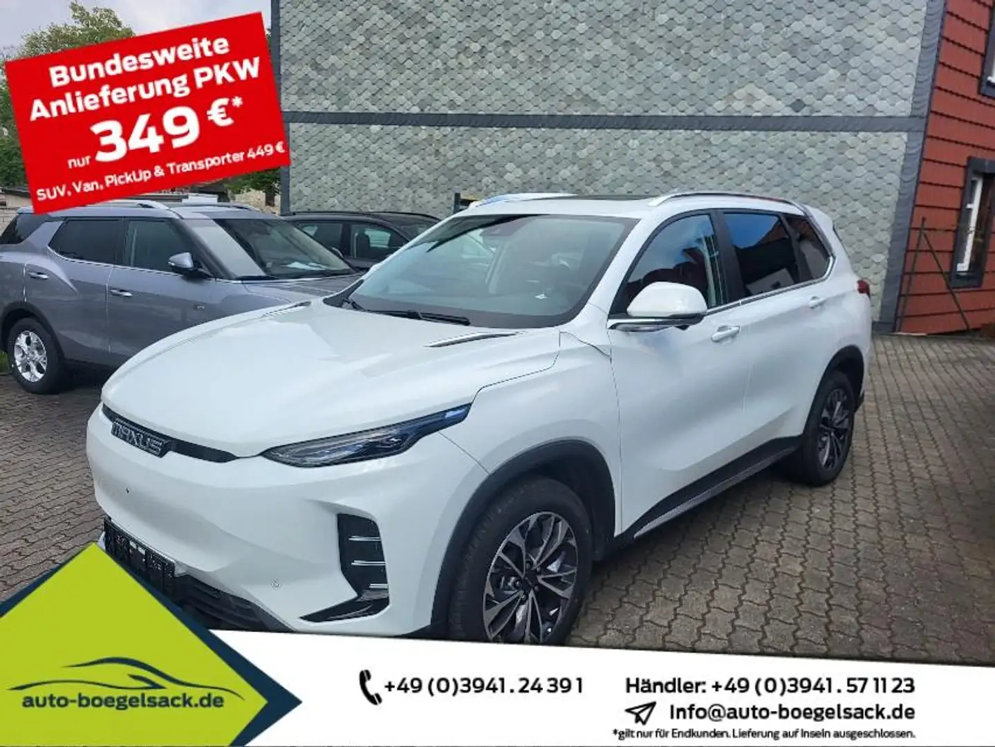 Maxus EUNIQ 6 LIMITED+ASSISTENTEN+LEDER+PANORAMA+360°+ Alb - 1