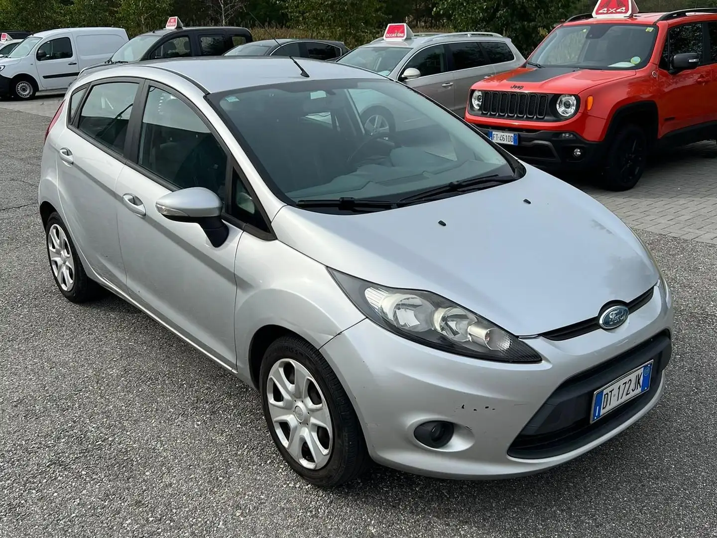 Ford Fiesta Fiesta VI 2008 5p 1.4 tdci + Argento - 2