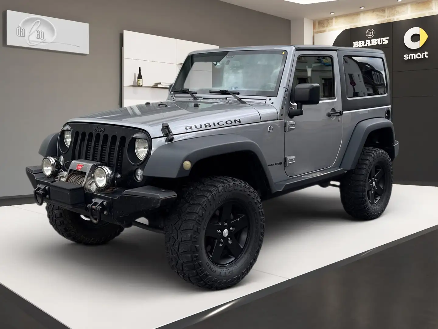Jeep Wrangler Rubicon ORZ Fahrwerk AHK Elkr.Seilwinde Grijs - 1