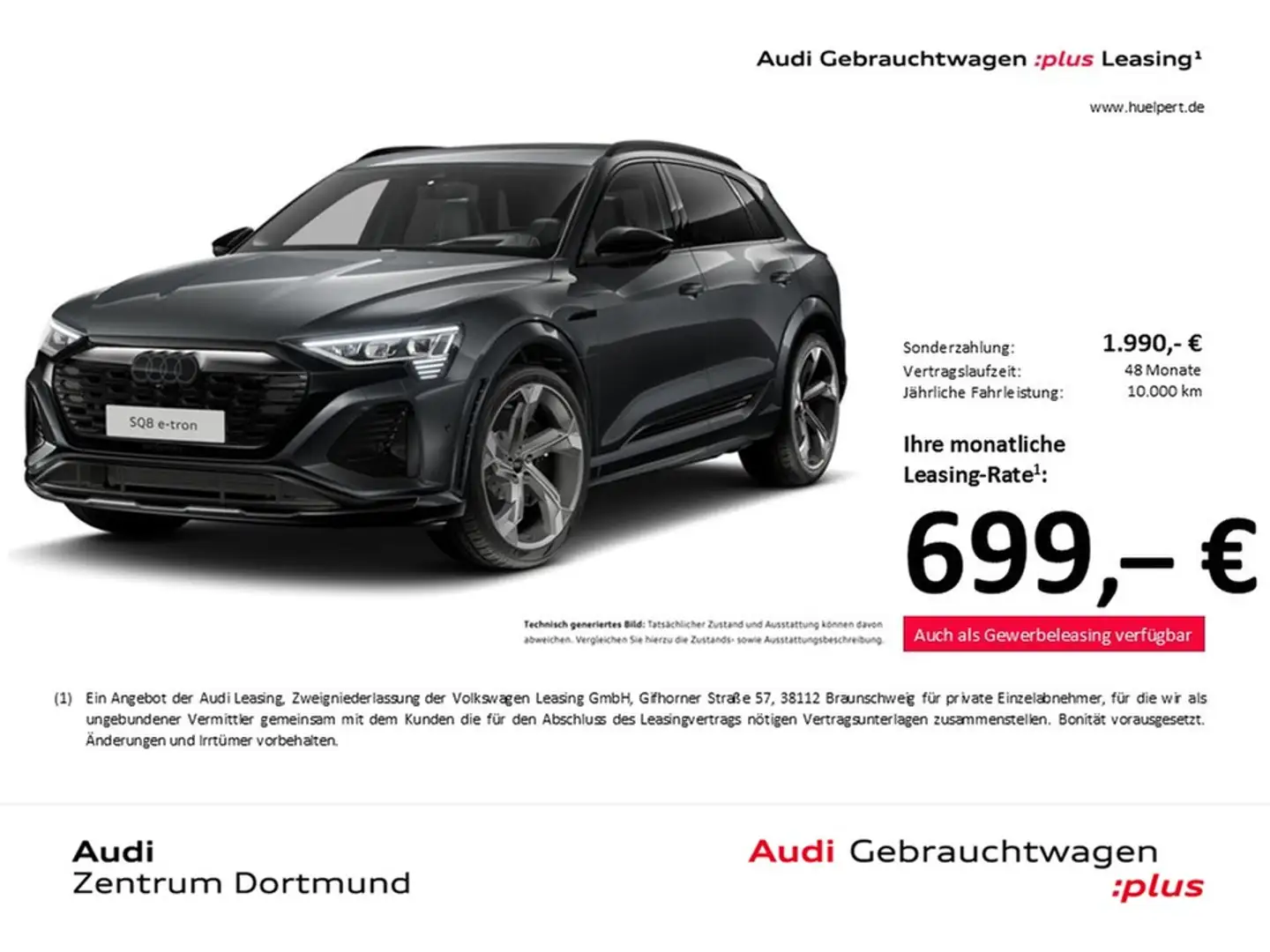 Audi SQ8 e-tron quattro BLACKPAK CARBON PANO AHK B&O Gri - 1