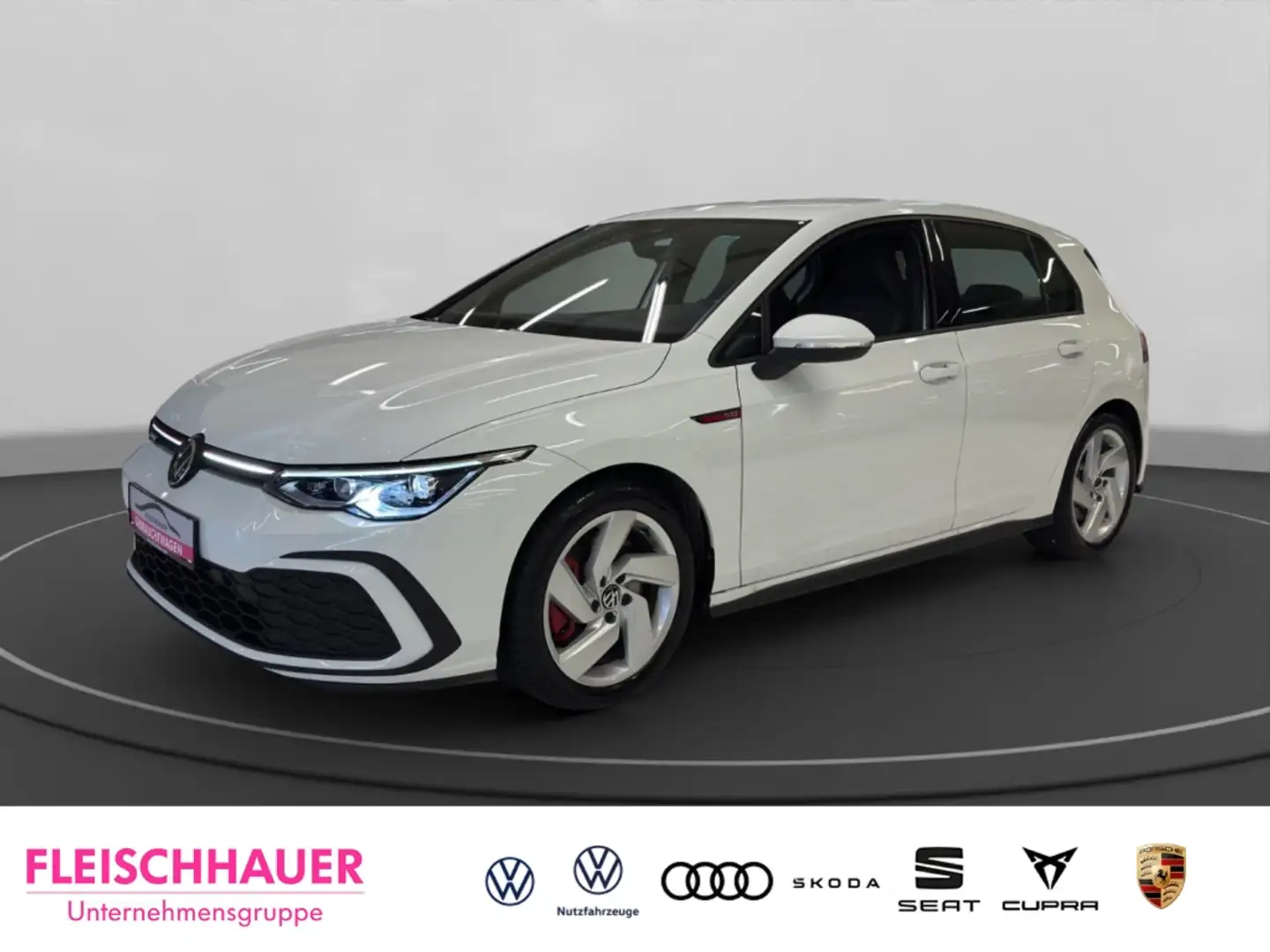 Volkswagen Golf GTI VIII 2.0 TSI LED+App-connect+17''+VC+PDC Blanc - 1