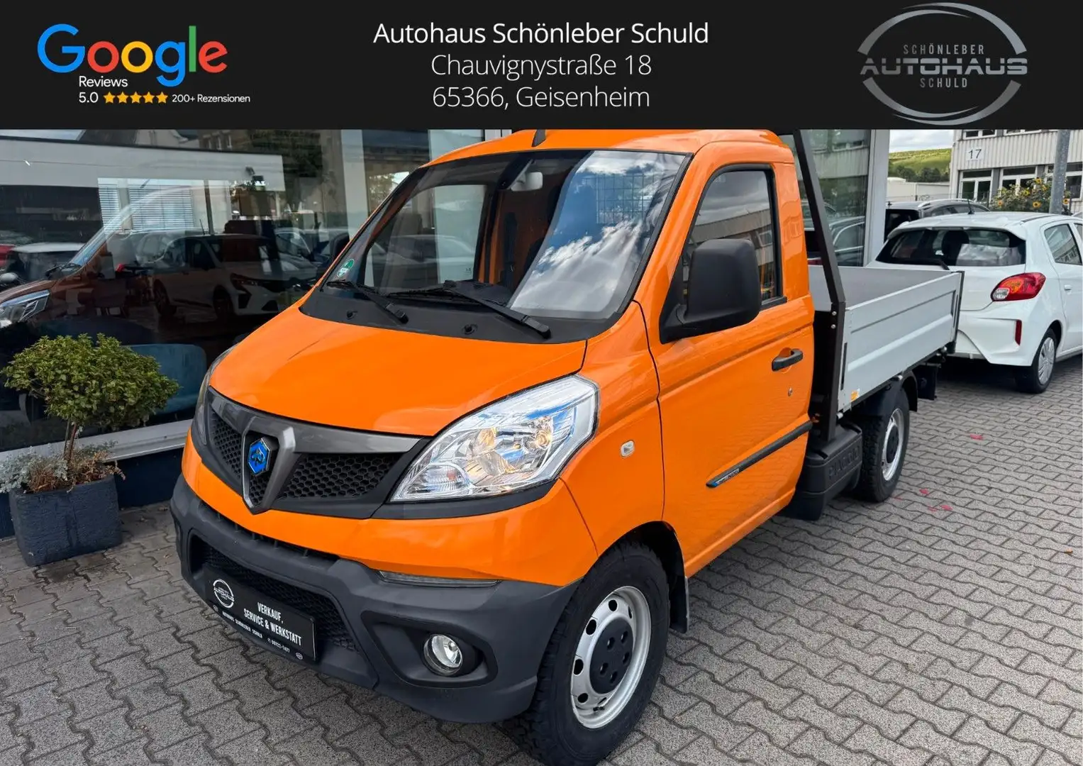 Piaggio Porter NP6 Kipper *3800 KM*KLIMA*BENZIN/LPG* Orange - 1