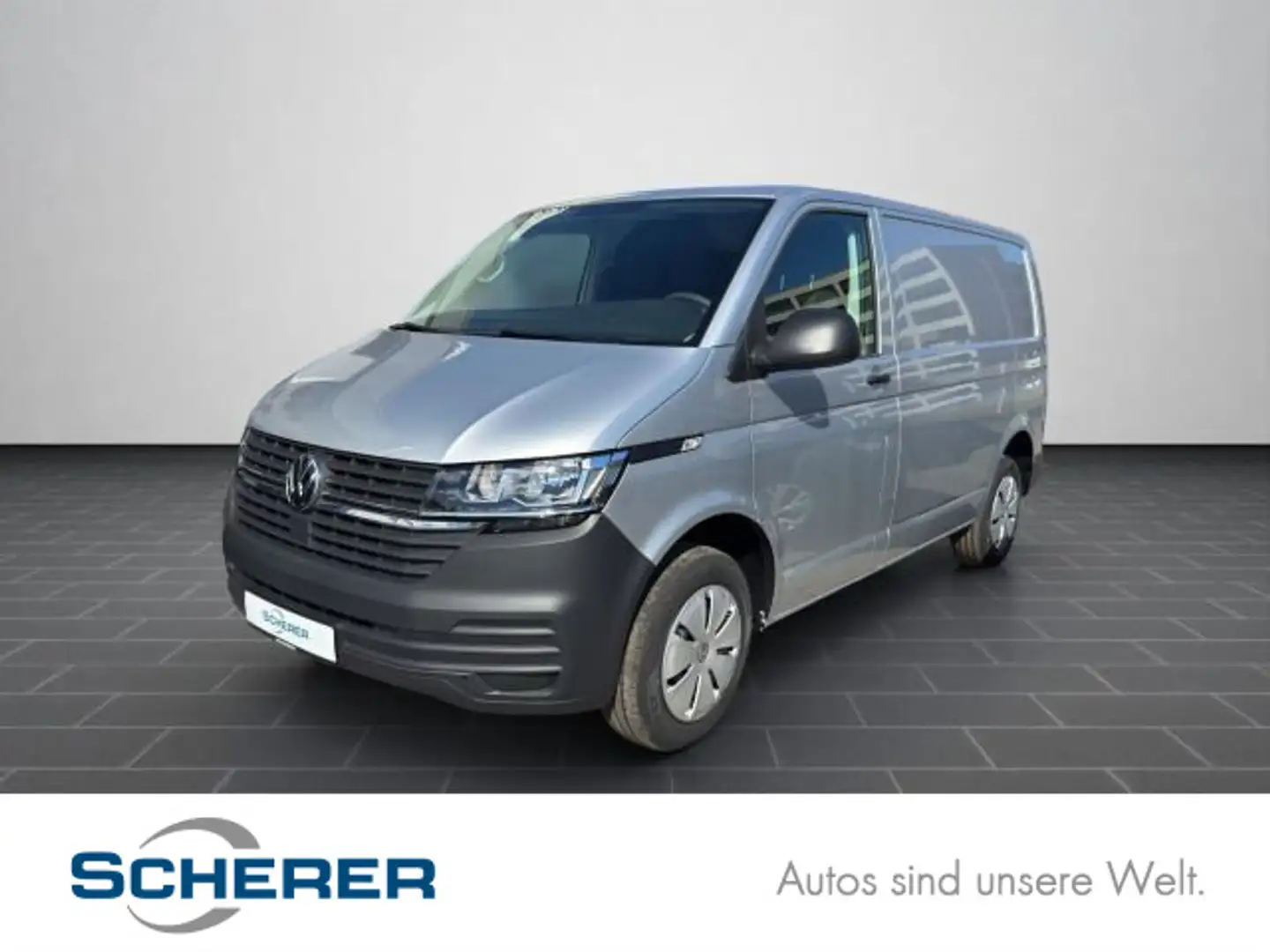 Volkswagen T6.1 Transporter T6.1 Kasten kurzer Radstand 2.0 TDI PDC AHK Klim Silber - 1