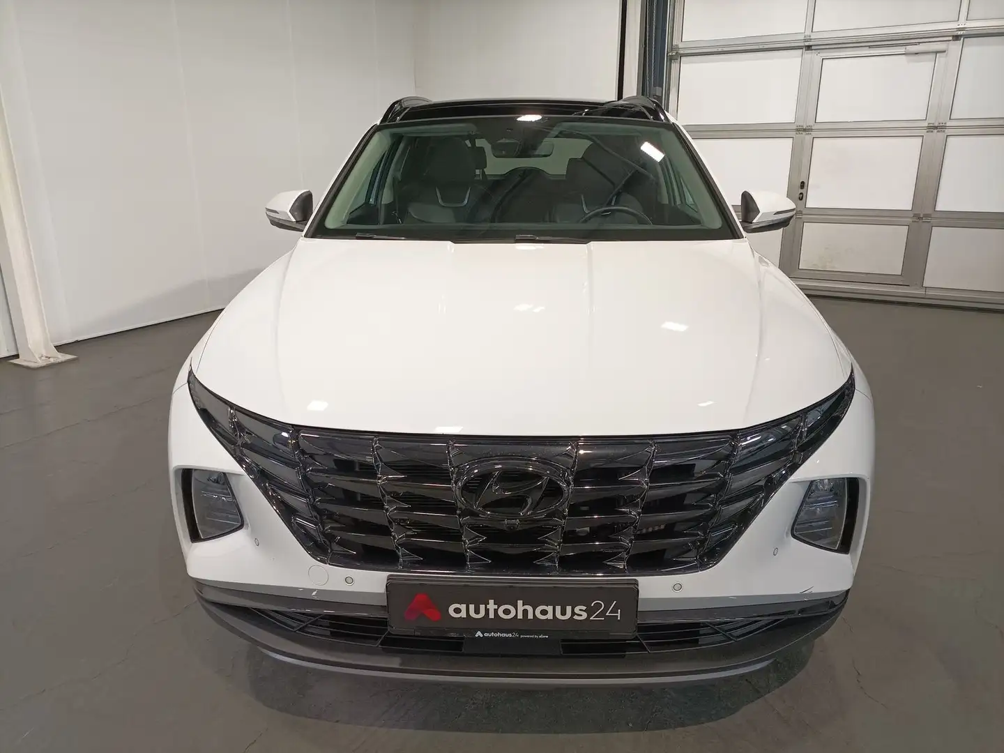 Hyundai TUCSON 1.6 CRDi Prime 4WD LED|Navi|360°|LEDER Weiß - 2