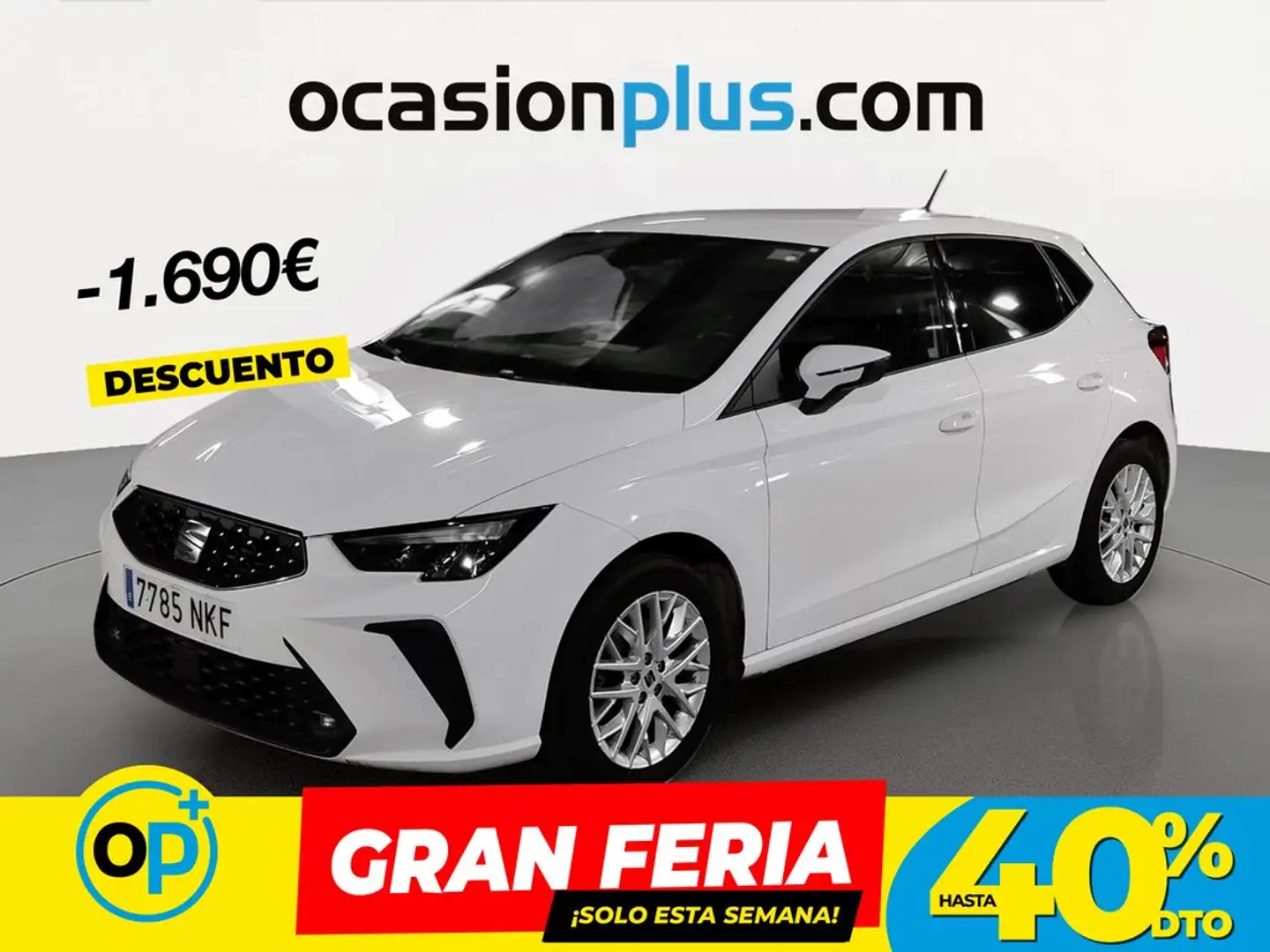 SEAT Ibiza 1.0 TSI S&S Style 85kW Blanco - 1