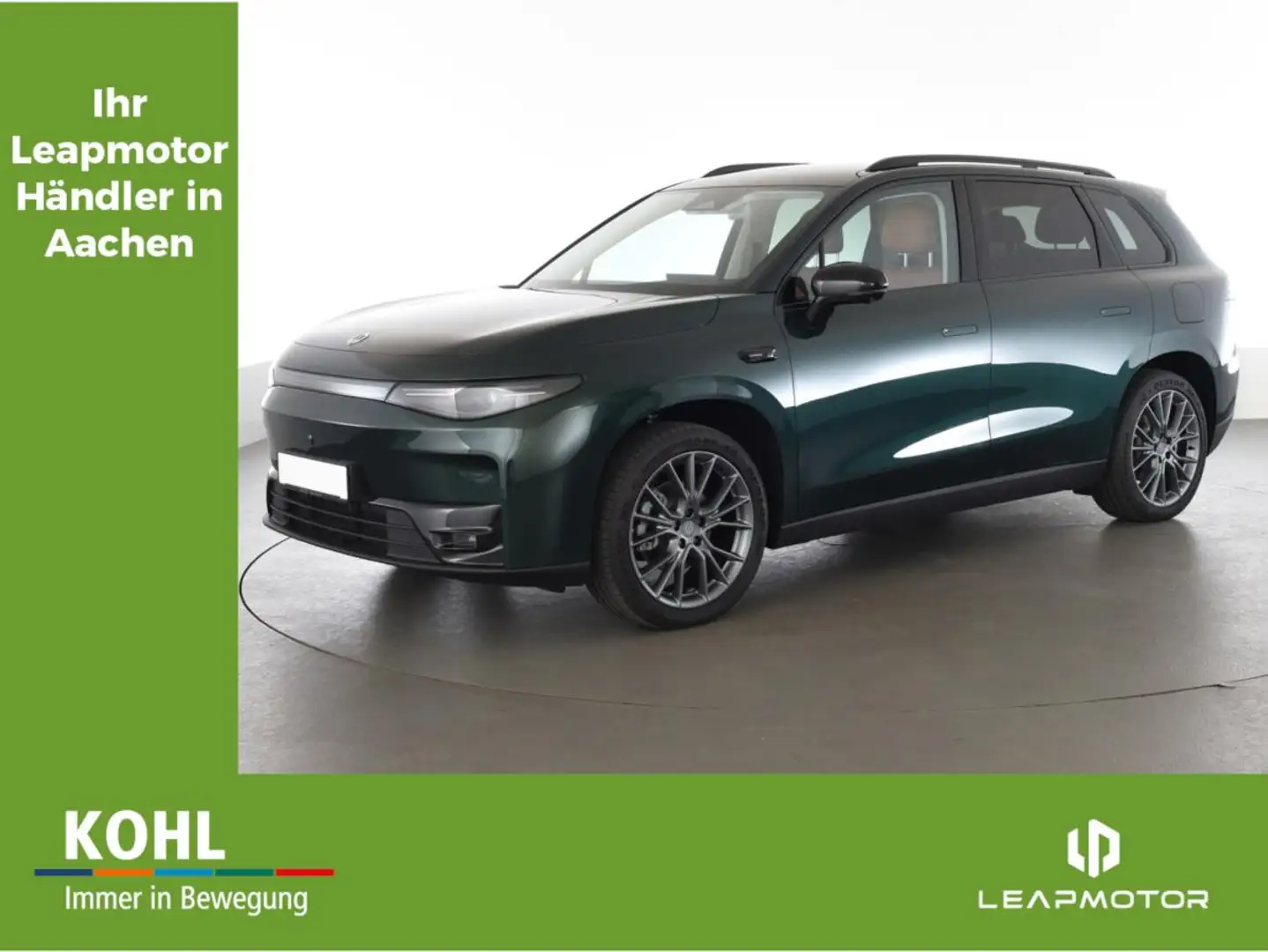Leapmotor C10 Design BEV 360° Kamera ACC SHZ Klimaautom. Grün - 1