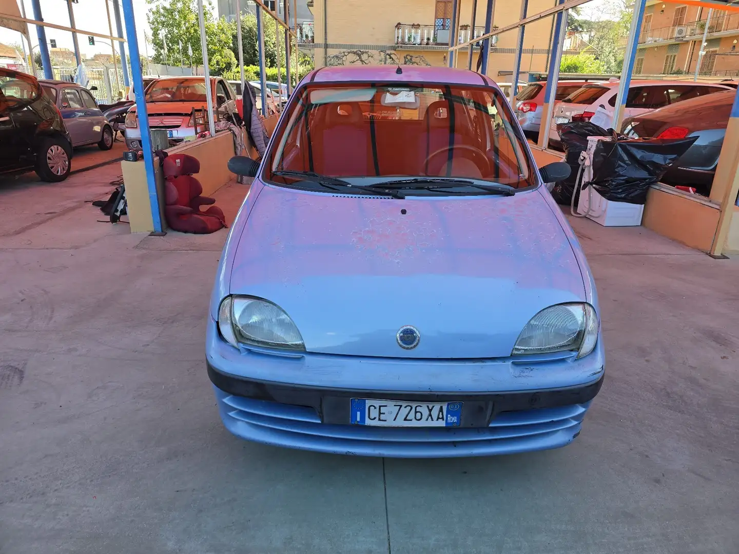 Fiat 600 1.1 Benzina Neopatentati Clima Grigio - 2