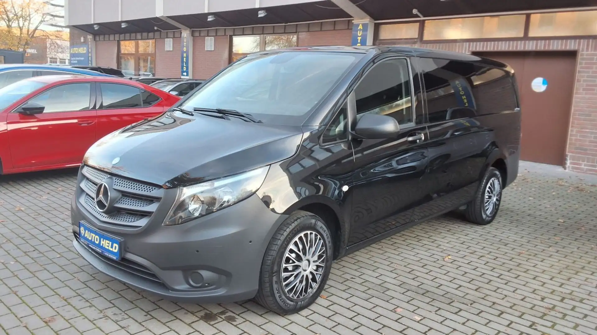 Mercedes-Benz Vito Mixto114/116 CDI-L,Autom,Navi,LKW Zulassung Schwarz - 1