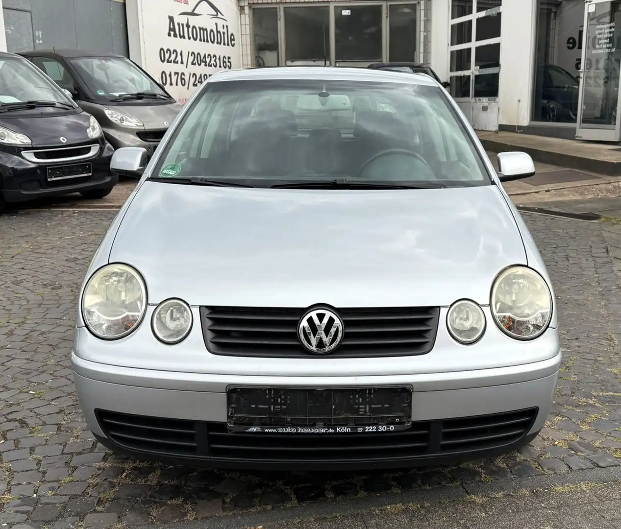 Volkswagen Polo IV Cricket Klima 1.Hand SHZ Schiebedach Nav Silber - 2