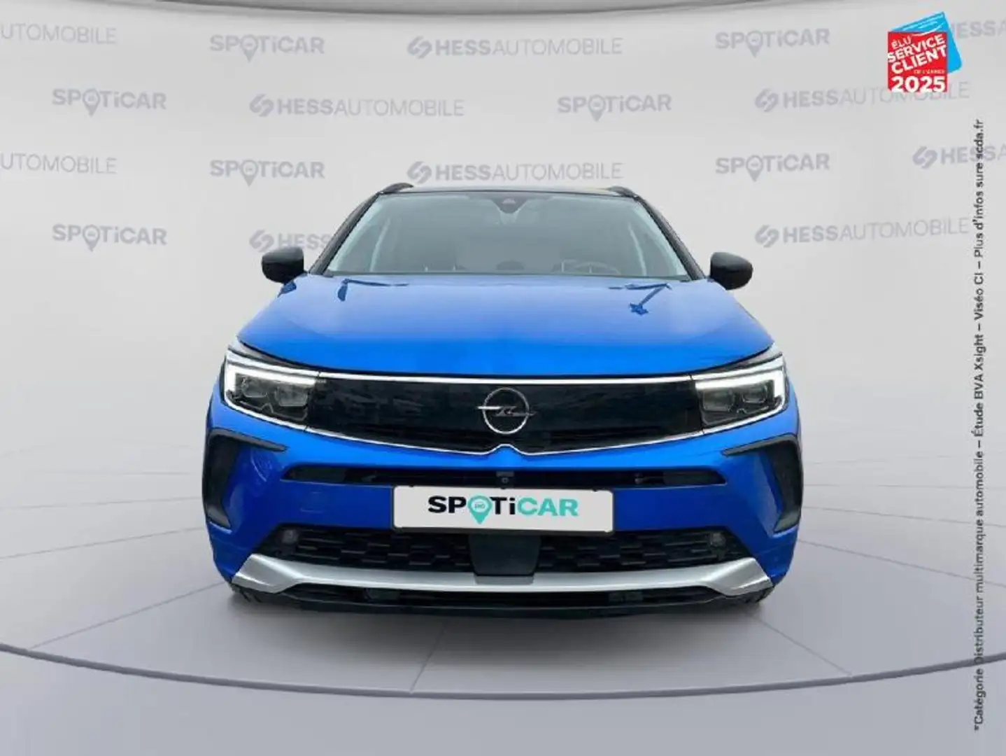 Opel Grandland 1.6 Turbo 300ch Hybride Ultimate 4x4 Bleu - 2
