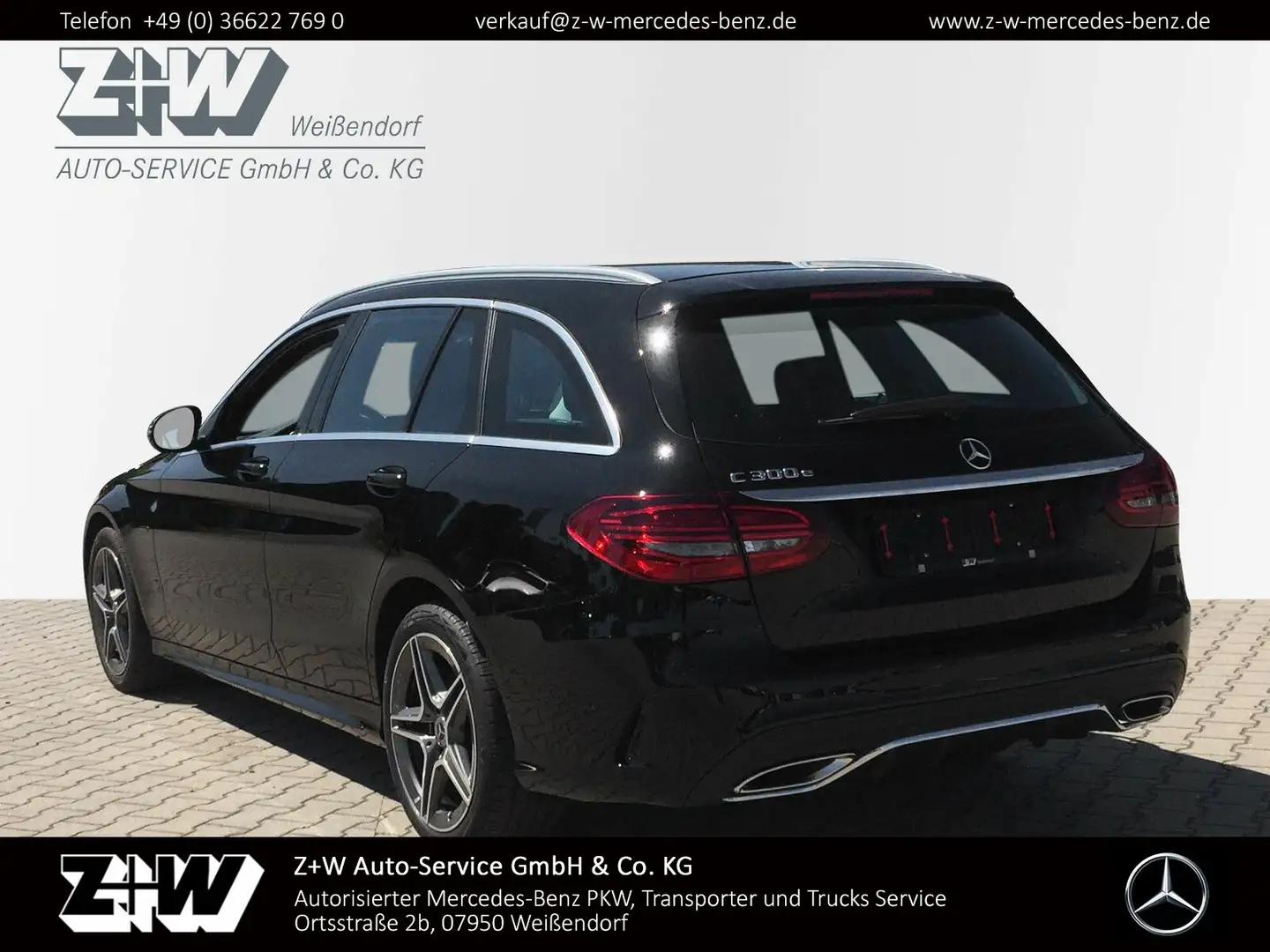 Mercedes-Benz C 300 C 300 e T-Modell AMG*NAVI*STYLING*LED*GPS*ESP Schwarz - 2