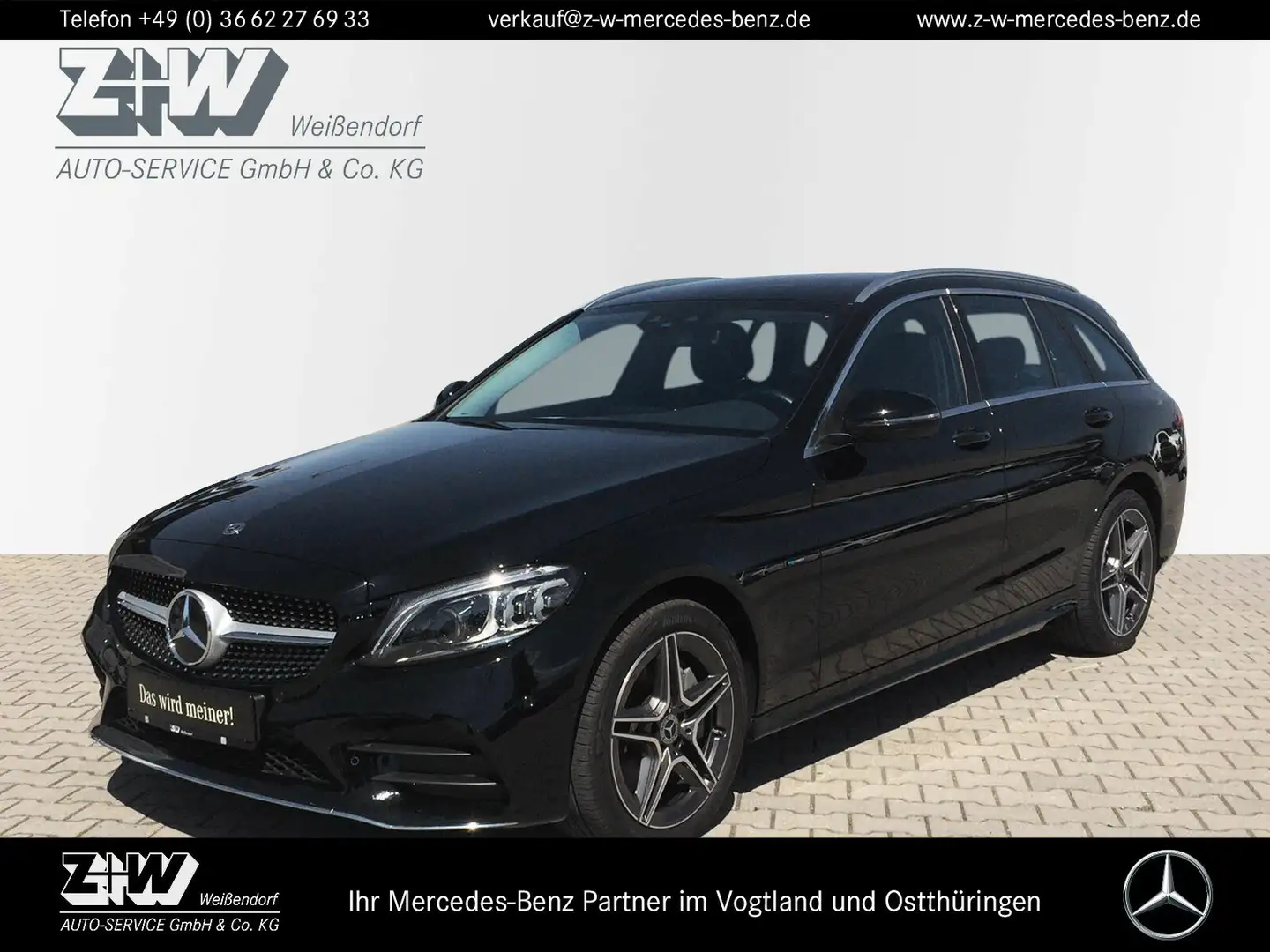 Mercedes-Benz C 300 C 300 e T-Modell AMG*NAVI*STYLING*LED*GPS*ESP Schwarz - 1