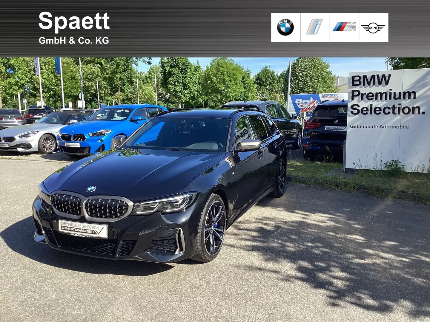 BMW 340 M340i xDrive Touring Head-Up HK HiFi DAB WLAN Noir - 1