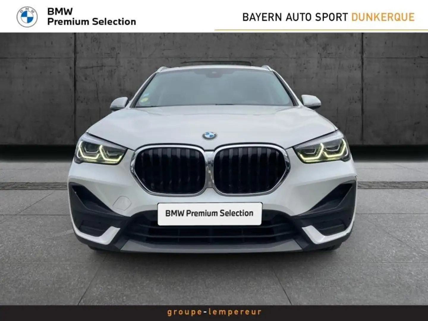 BMW X1 sDrive18d 150ch Business Design Blanc - 2