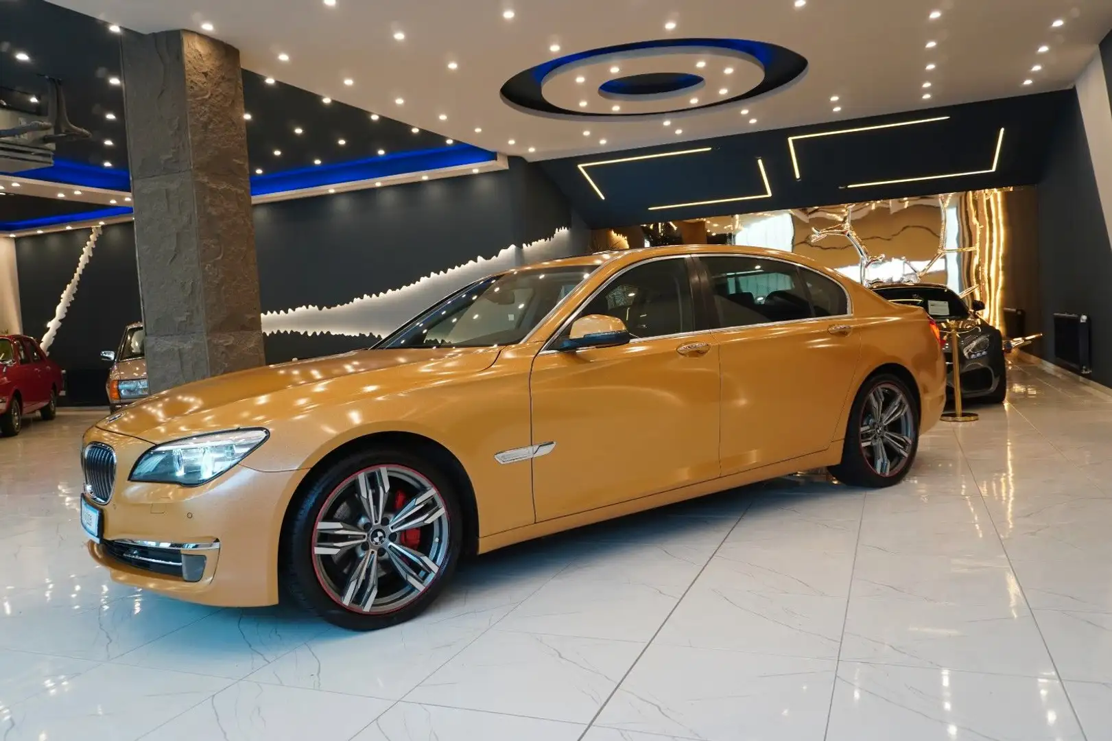 BMW 740 Li*Softclose*Xenon*GSD*Navi*RFK*2.Hand*Keyles Schwarz - 2