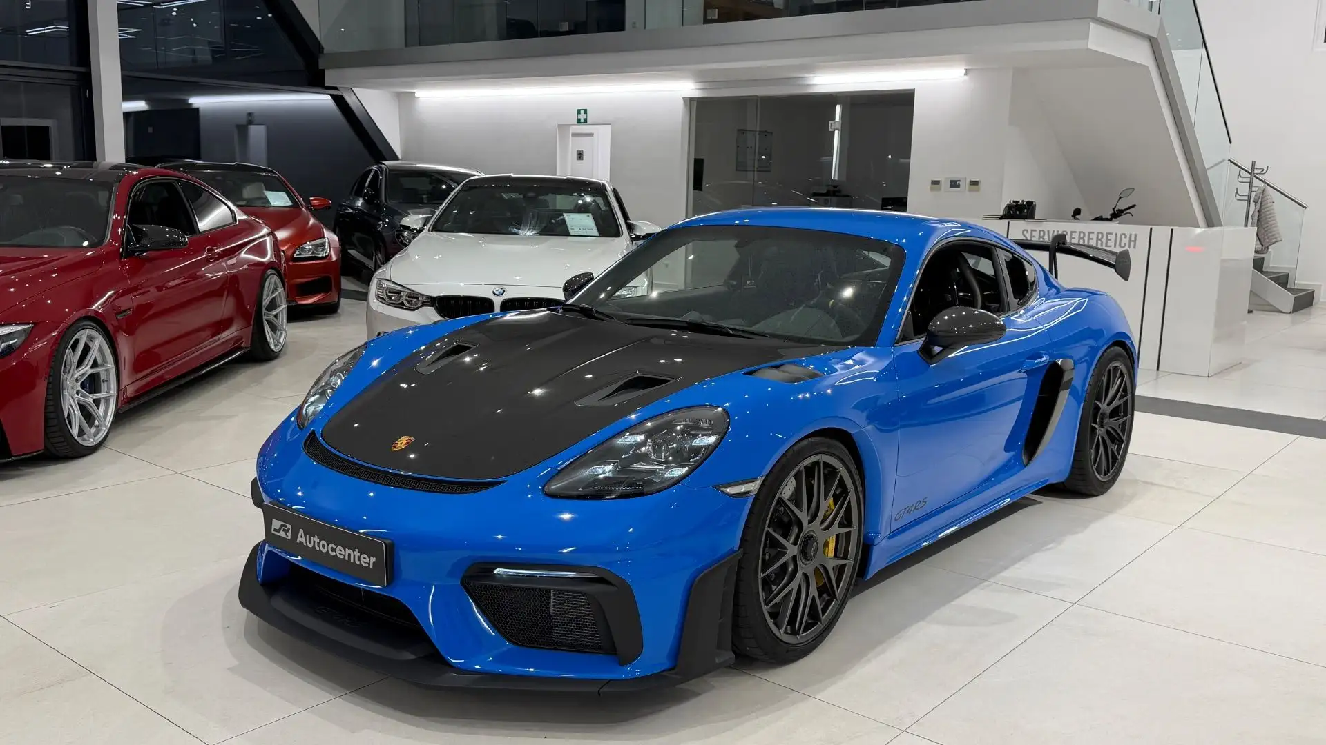 Porsche Cayman 718 GT4 RS PDK Blau - 1
