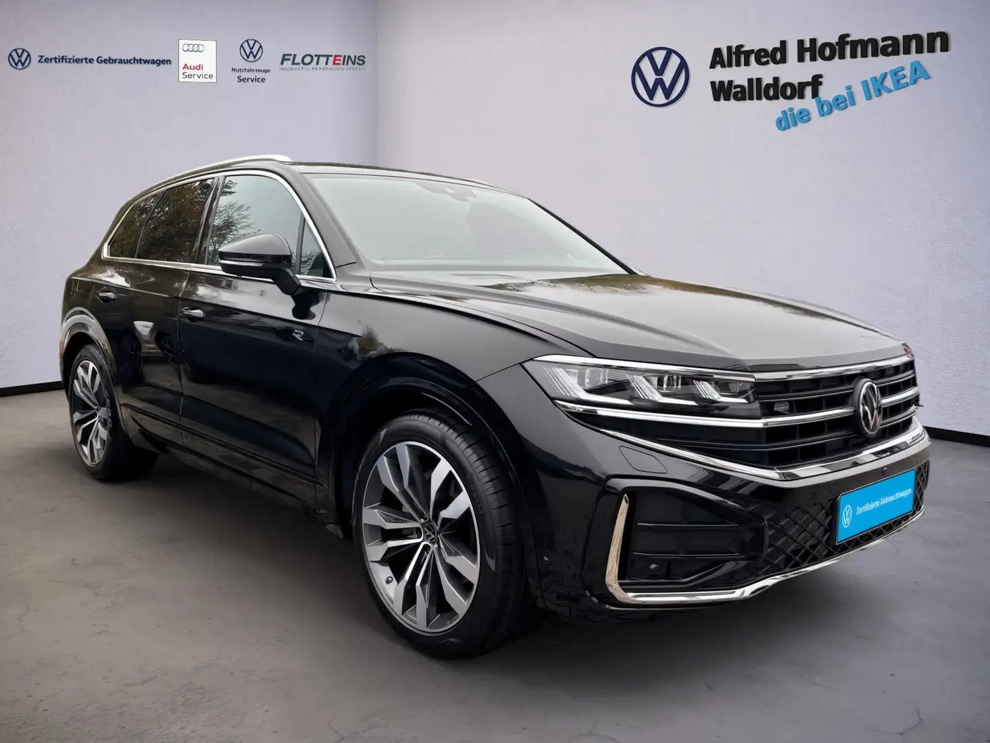 Volkswagen Touareg 3.0 TDI ALLRAD AHK KEYLESS LEDER NAVI LED Schwarz - 2