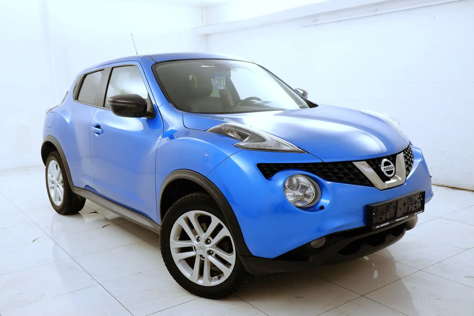 Nissan Juke 1.2 DIG-T 116 CV # GSP, TEL, CAMERA, CAPTEURS Bleu - 1