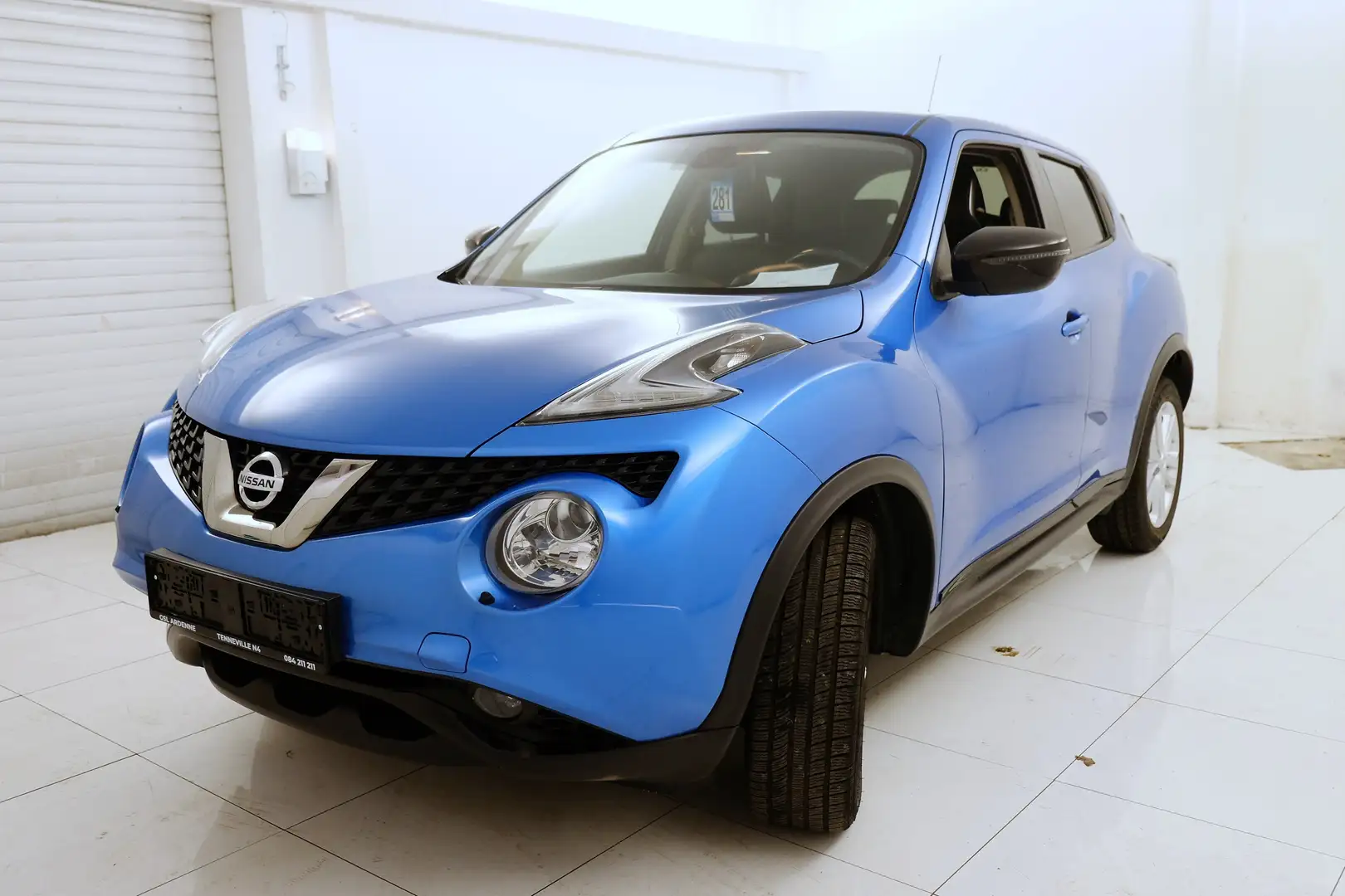 Nissan Juke 1.2 DIG-T 116 CV # GSP, TEL, CAMERA, CAPTEURS Bleu - 2